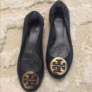 SOLD Black Tory Burch Flats